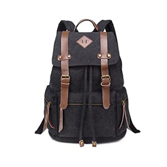 queenie Other - Queenie - Canvas Causal Daypack Laptop Backpack College Campus School Bag *NEW*